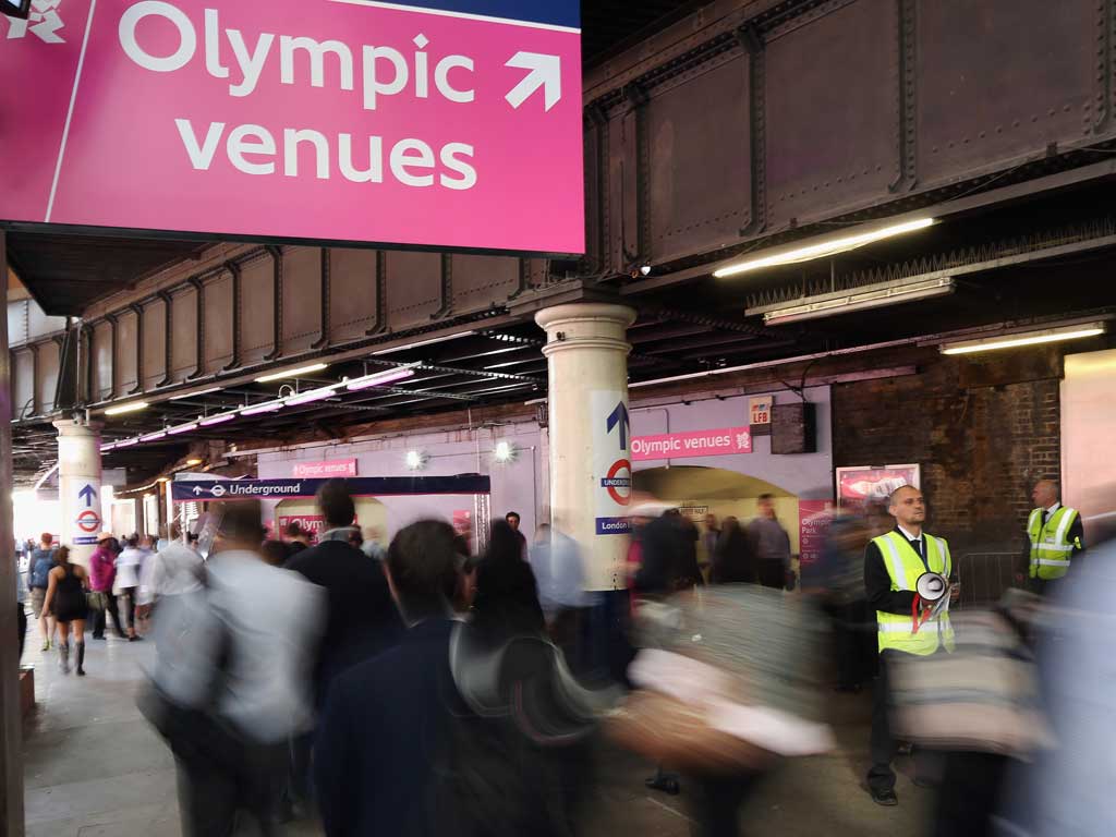 Up to 100,000 mainline rail communters and Olympic visitors using London Bridge faced major disruption again today