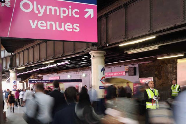 Up to 100,000 mainline rail communters and Olympic visitors using London Bridge faced major disruption again today