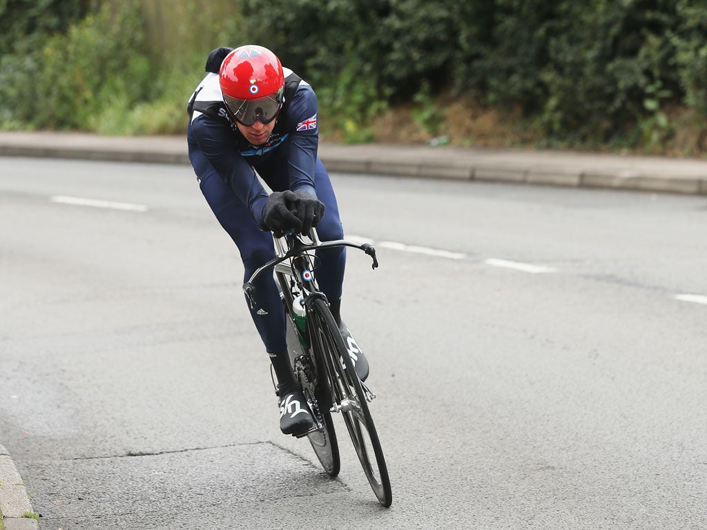 Bradley Wiggins has won Team GB's second gold of the Olympic Games in the men's time trial