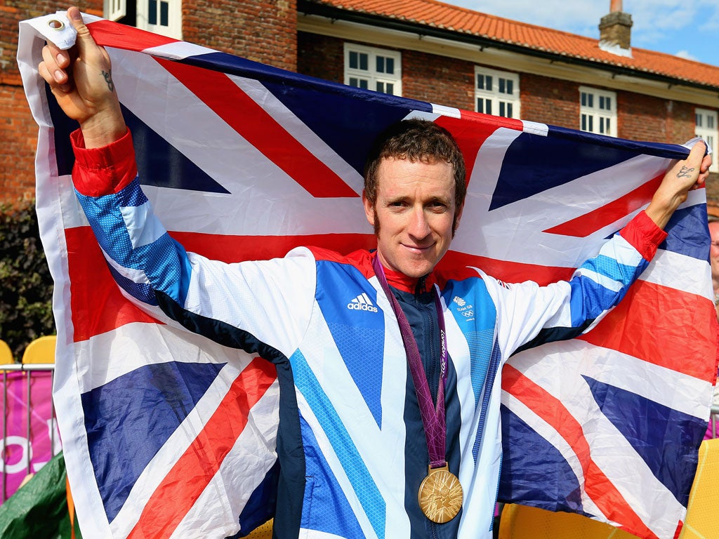 Bradley Wiggins was taken to hospital last night after being involved in a collision with a car close to his home in Lancashire