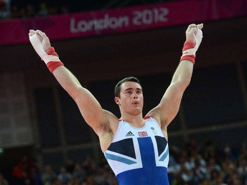 Kristian Thomas wowed the audience before finally being placed seventh