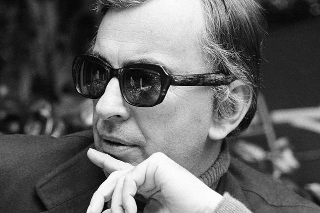 Gore Vidal pictured in Los Angeles in 1974