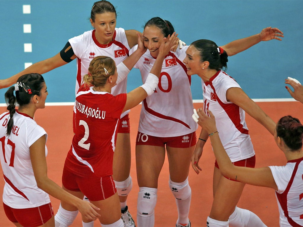 In volleyball, a player on each side wears a different-coloured shirt to their teammates. They are known as the 'libero'