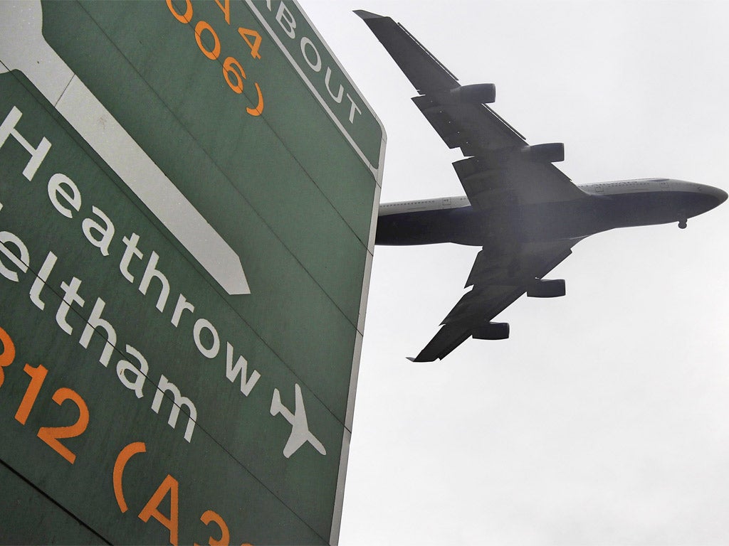 Unchecked growth in capacity at Heathrow and elsewhere would make it impossible for the UK to meet its emissions reduction target of 80 per cent by 2050