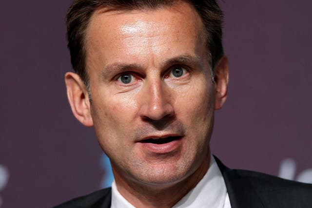 <p>Former health secretary Jeremy Hunt wants the government to make workforce plans public </p>