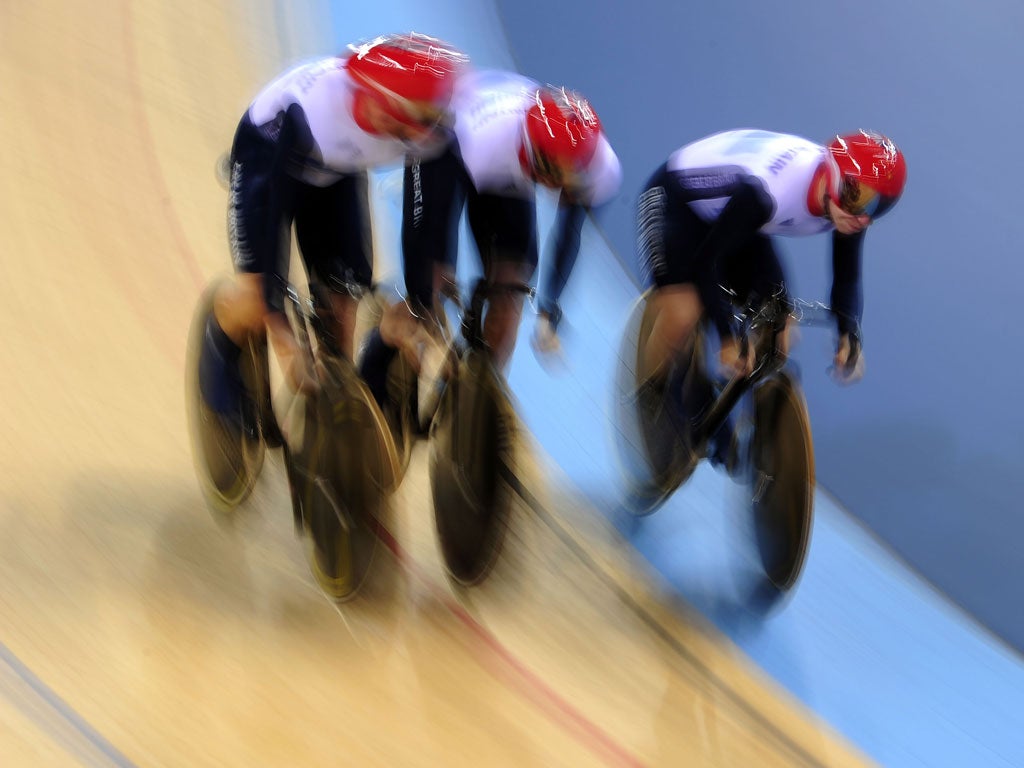 Phillip Hindes was designated specialist starter before Jason Kenny and Sir Chris Hoy