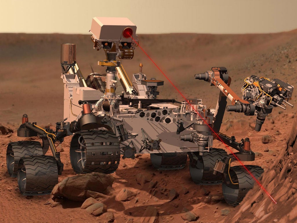 Nasa's Curiosity rover is scheduled to land on Mars on Monday