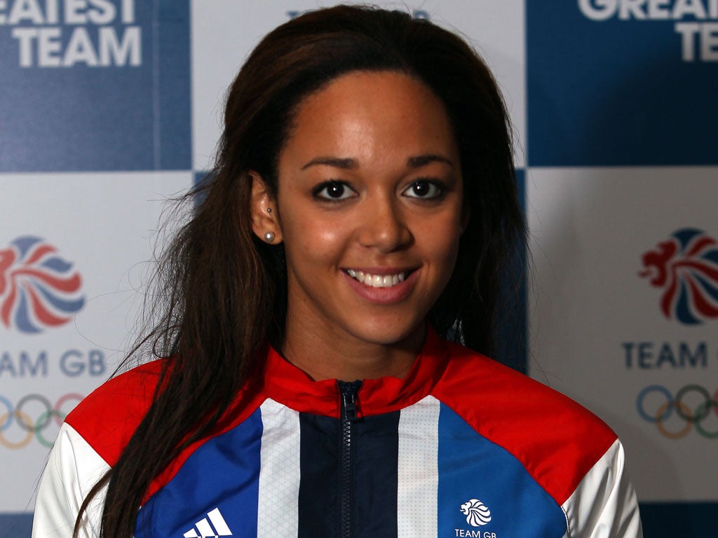 Katarina Johnson-Thompson: Has taken the British junior record from Ennis