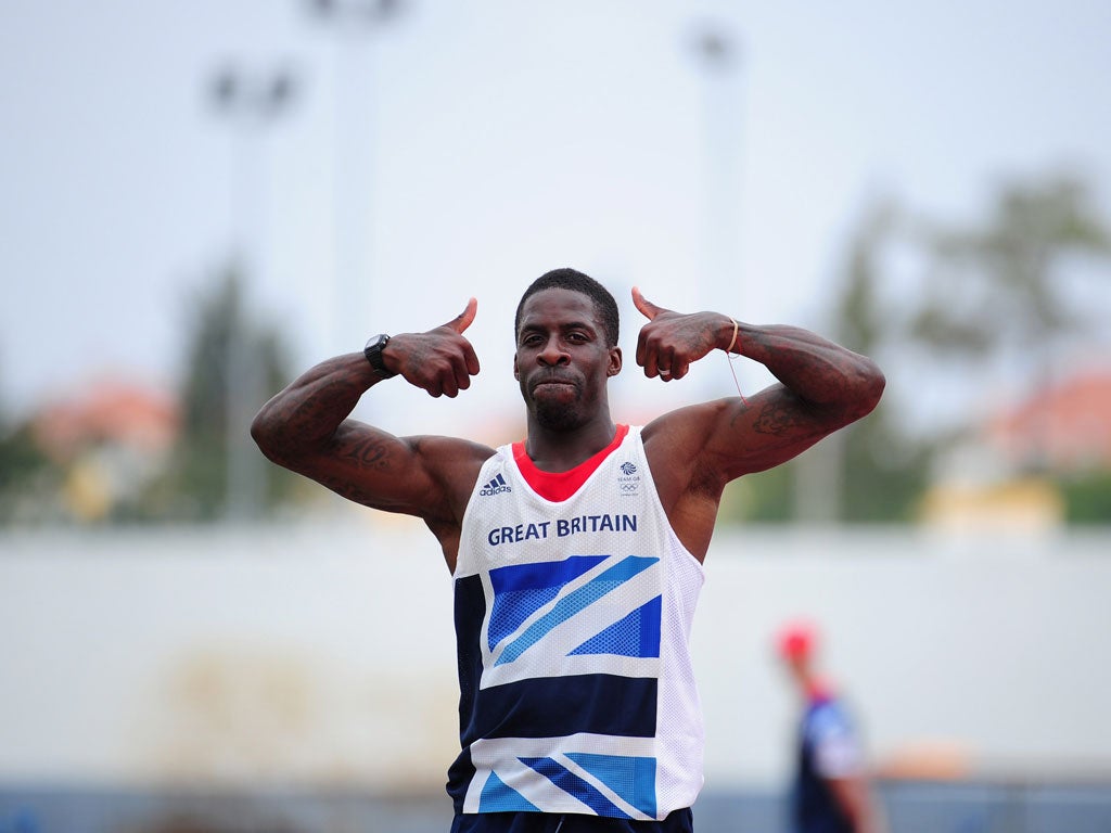 Dwain Chambers says he has put his drug shame behind him and that it is an honour to compete again