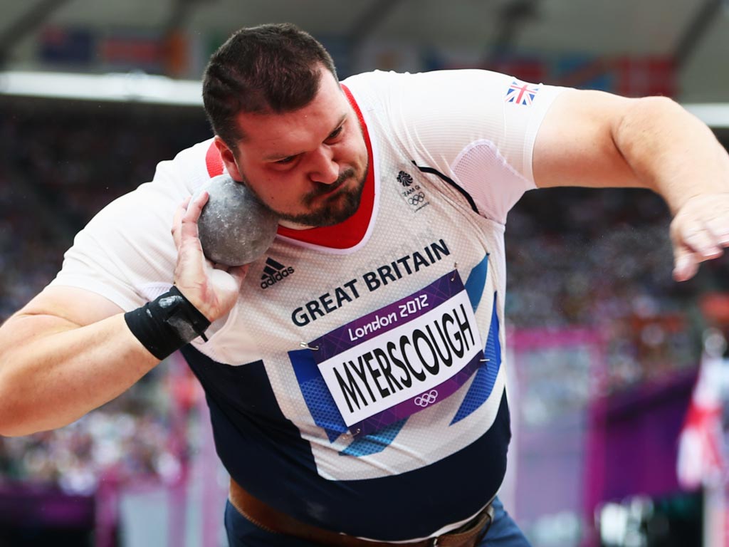 August 3, 2012: Carl Myerscough of Team GB saw his Olympic dream end today when he finished a lowly 29th in the shot put