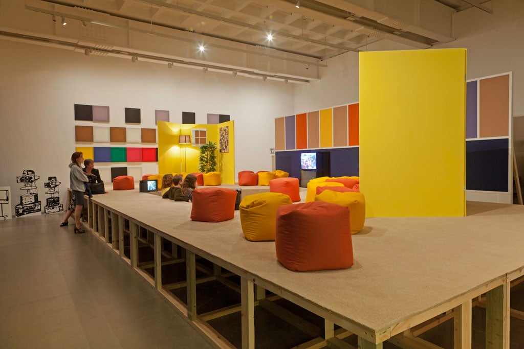 'OU TV', a series of free filmmaking workshops held in a full-scale model of the original Open University set at Bristol's Arnolfini gallery, kicks off tomorrow. Learn how to make storyboards, edit and use a camera. Call 0117 9172300 to book a place.