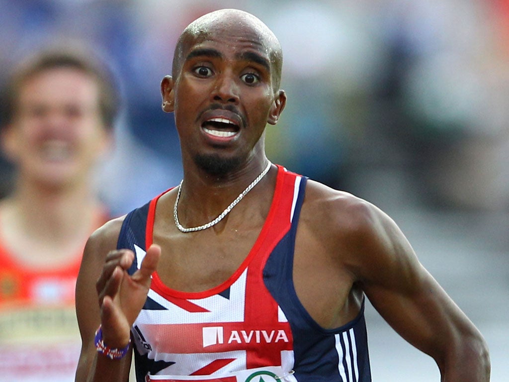 Mo Farah: Is a serious medal contender for Great Britain in the men's 10,000m this evening