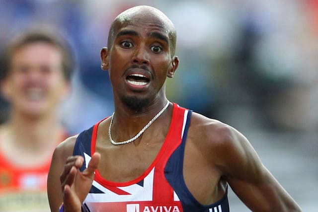 Mo Farah: Is a serious medal contender for Great Britain in the men's 10,000m this evening