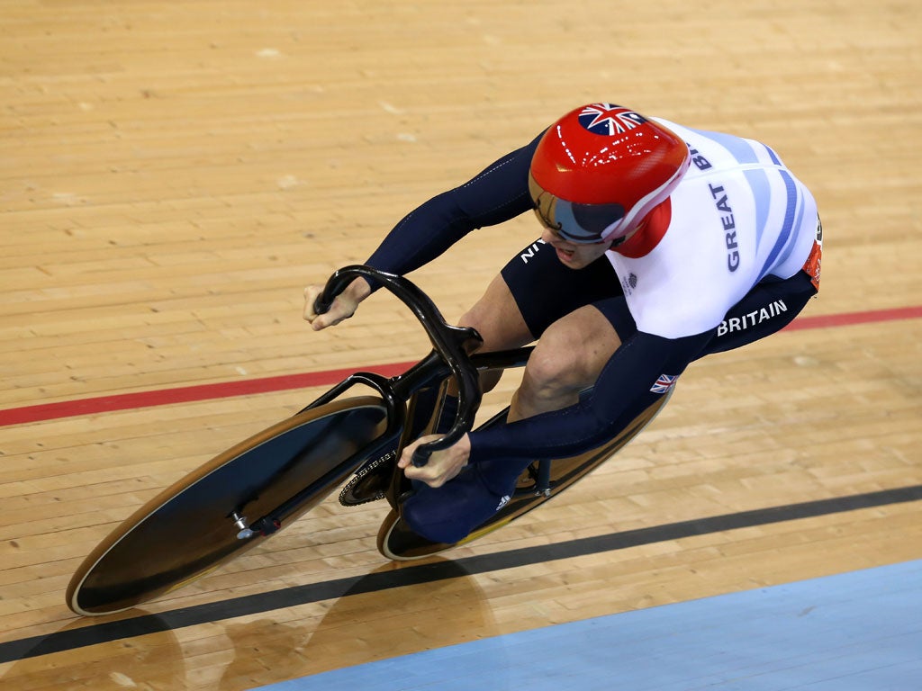 The 24-year-old from Bolton was selected ahead of Sir Chris Hoy, the 2008 Olympic champion in the event