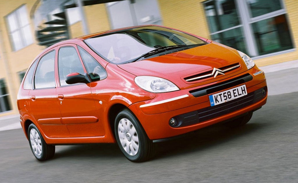 For a truly luxurious car, opt for a Citroën Xsara Picasso