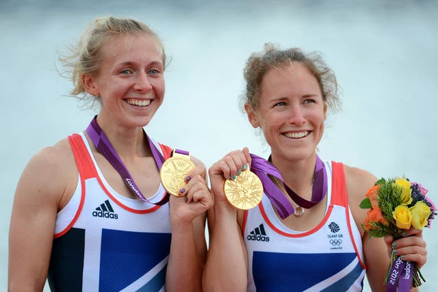 Katherine Copeland and Sophie Hosking win gold