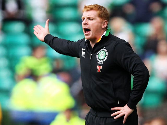 Stuttering start: Celtic manager Neil Lennon admitted his side looked flat