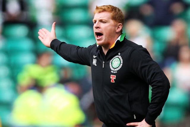 Stuttering start: Celtic manager Neil Lennon admitted his side looked flat