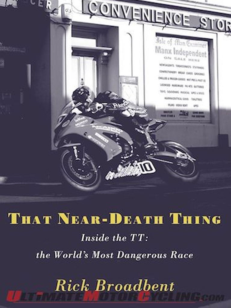 Cover of That Near-Death Thing book - by Rick Broadbent