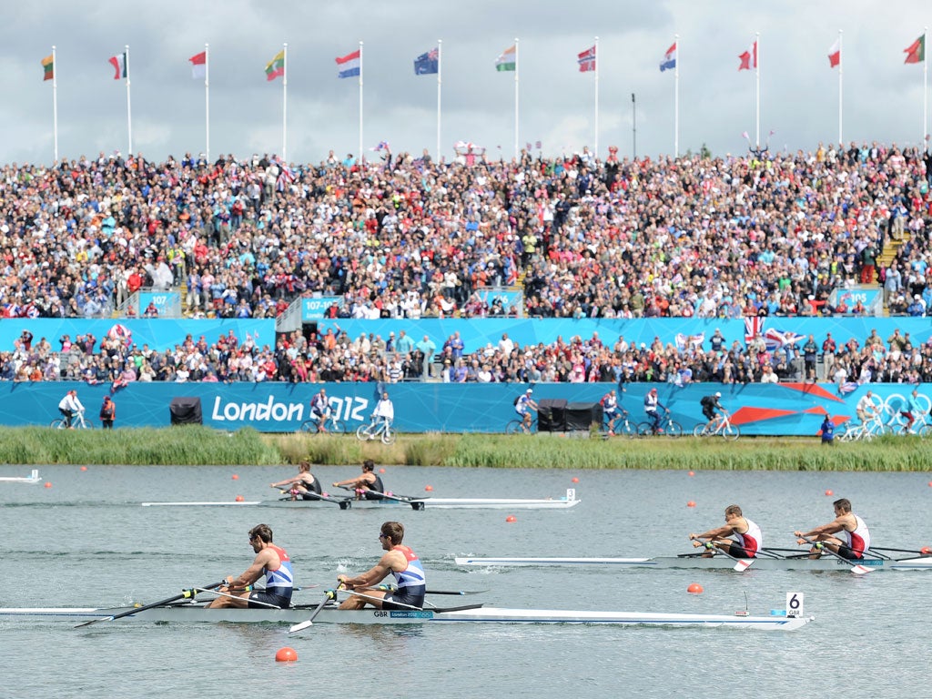 FISA said that Eton Dorney was the best venue with the rapturous crowd being one of the key contributing factors