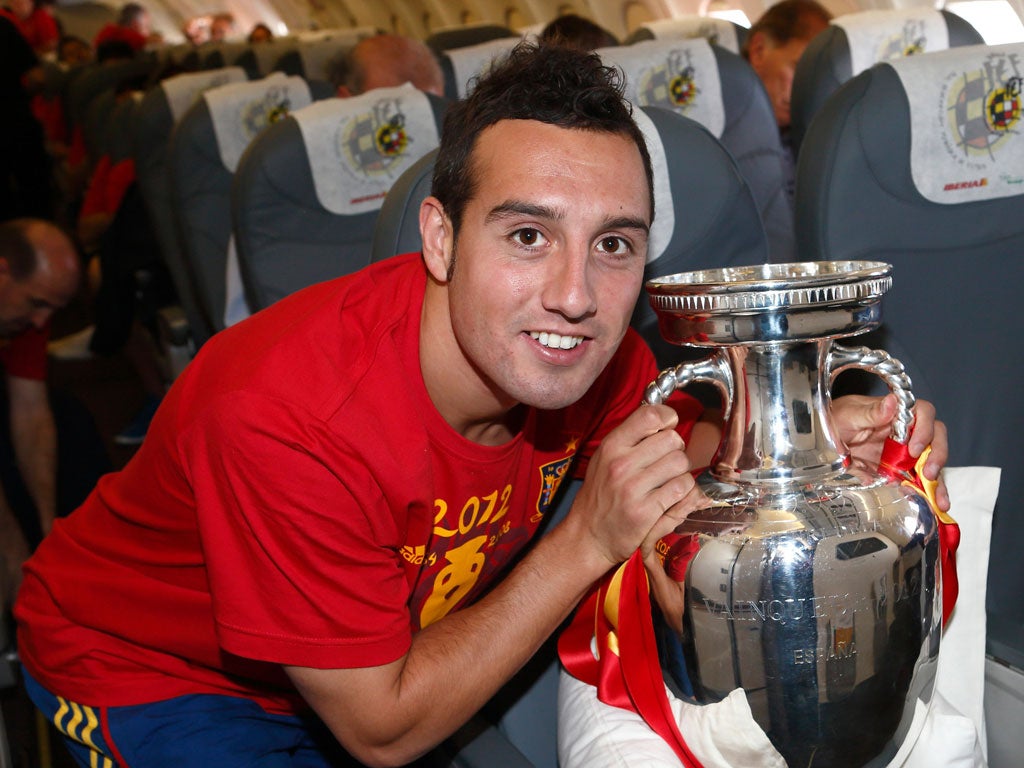 Santi Cazorla is widely expected to sign for Arsenal