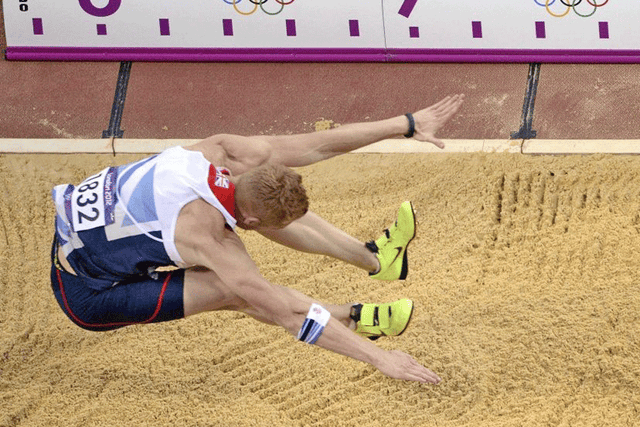 Greg Rutherford makes a great leap forward for field events