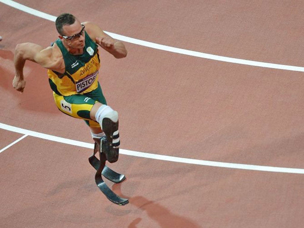 Oscar Pistorius failed to qualify for the 400m final, but his historic
performance redefined the possible