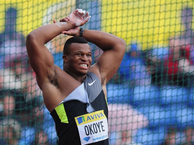 Lawrence Okoye made his Olympic debut today