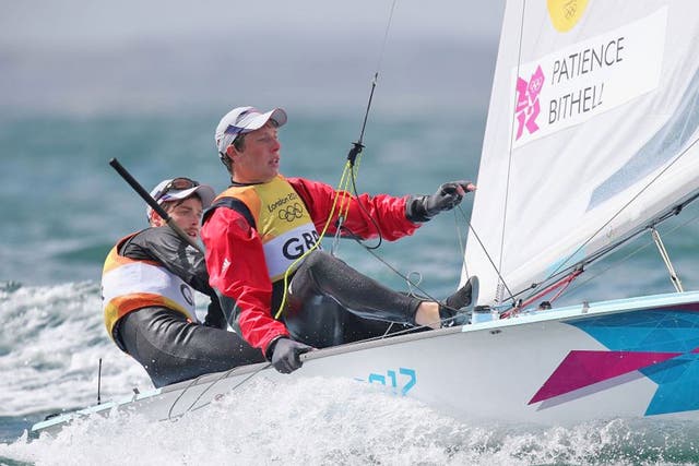 Luke Patience and Stuart Bithell are still vying for gold