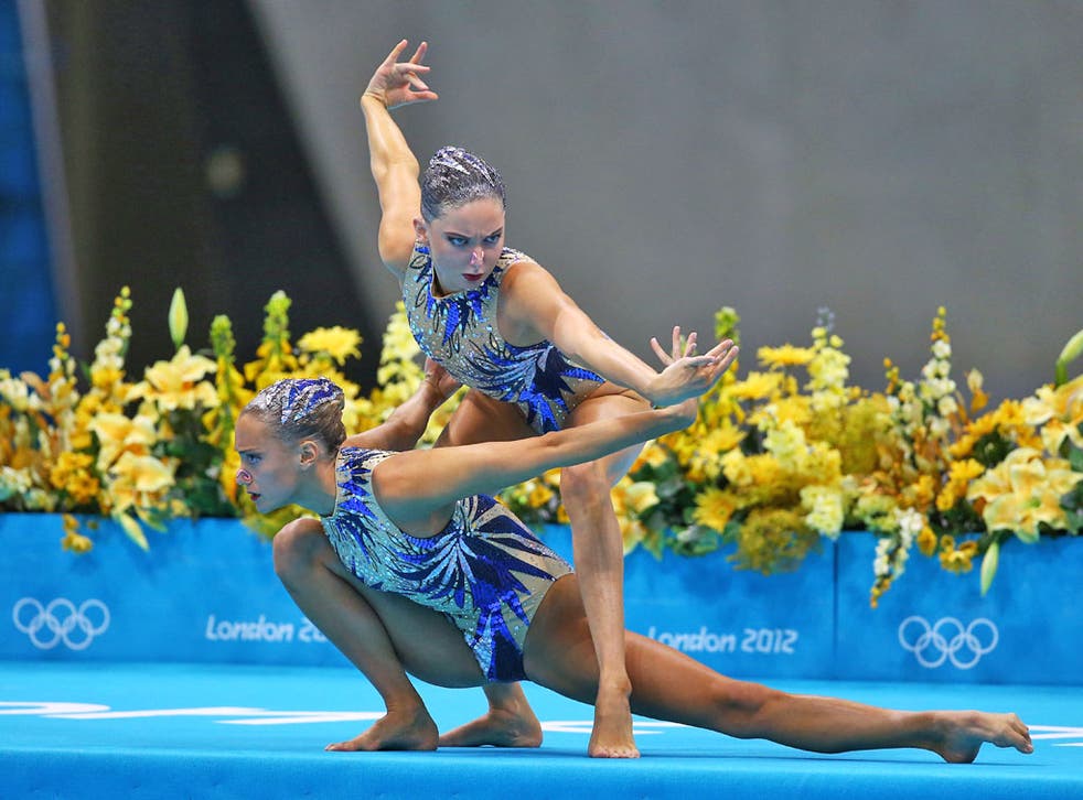 Synchronised Swimming: Team GB duo qualify for final | The Independent ...