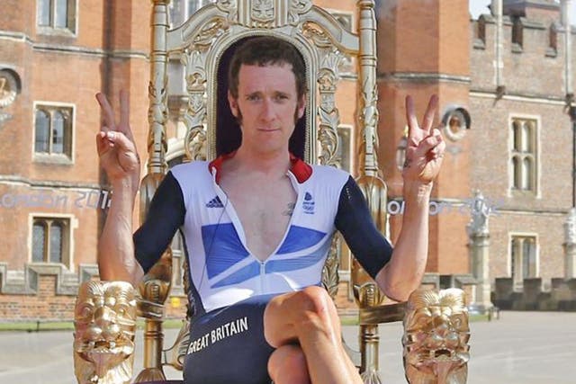 The great Bradley Wiggins is a class act on the track and the road