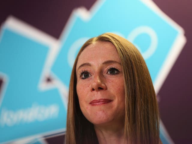 Team GB's Wendy Houvenaghel who has criticised British Cycling for not letting her compete in the Games