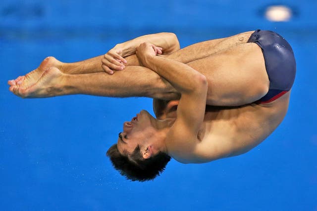 August 7, 2012: Chris Mears during the men's 3m Springboard Diving Semi-final