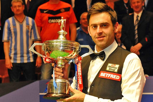 Ronnie O'Sullivan has missed ranking tournaments in China and Australia since landing his fourth Crucible title 