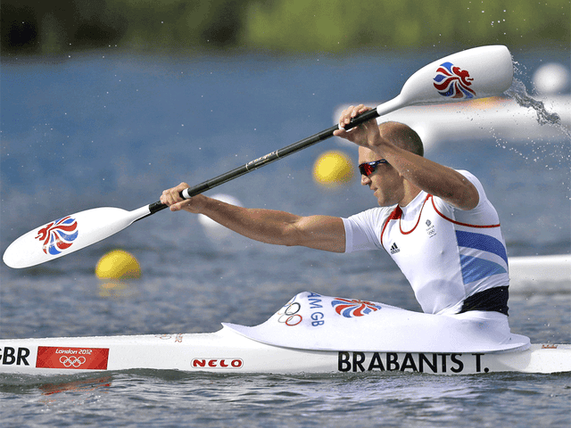Tim Brabants applauded 'clean athletes' who ended his defence of his Beijing K1 title