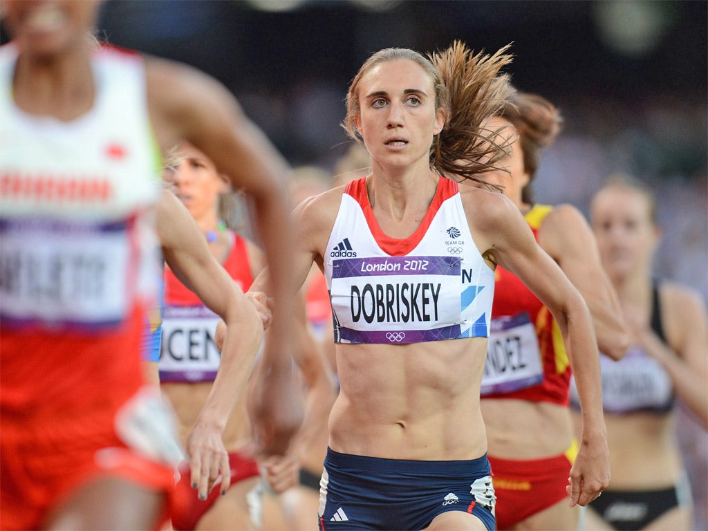 Lisa Dobriskey is hoping for a medal in the 1500m final