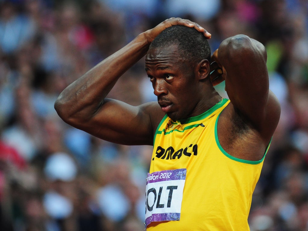 Usain Bolt cruised into tonight's final