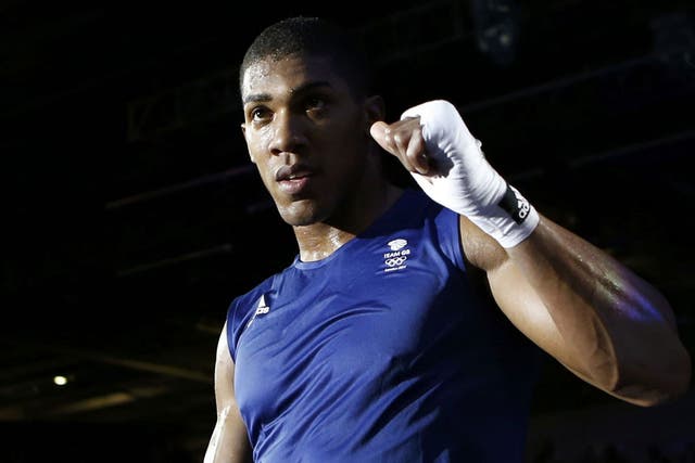 Anthony Joshua: The 22-year-old fights in the super-heavyweight semi-final