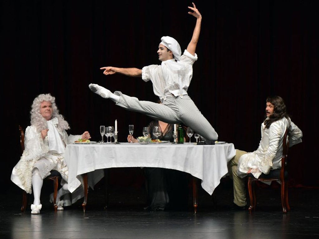 Stage flight: 'Ariadne auf Naxos' at the festival