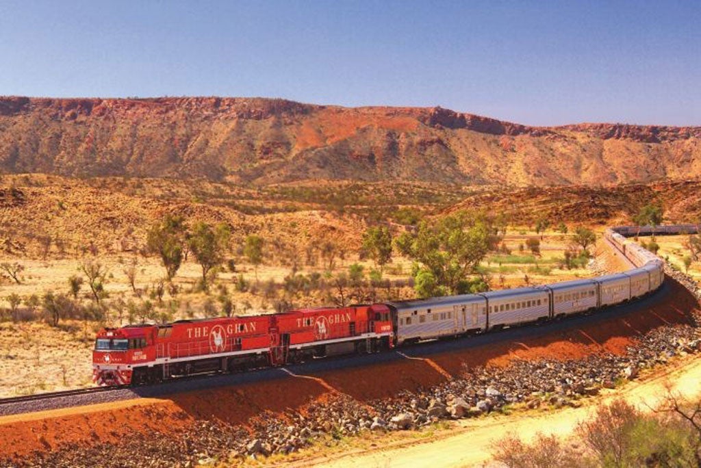 We missed our Ghan train to Alice Springs which cost us £2,000