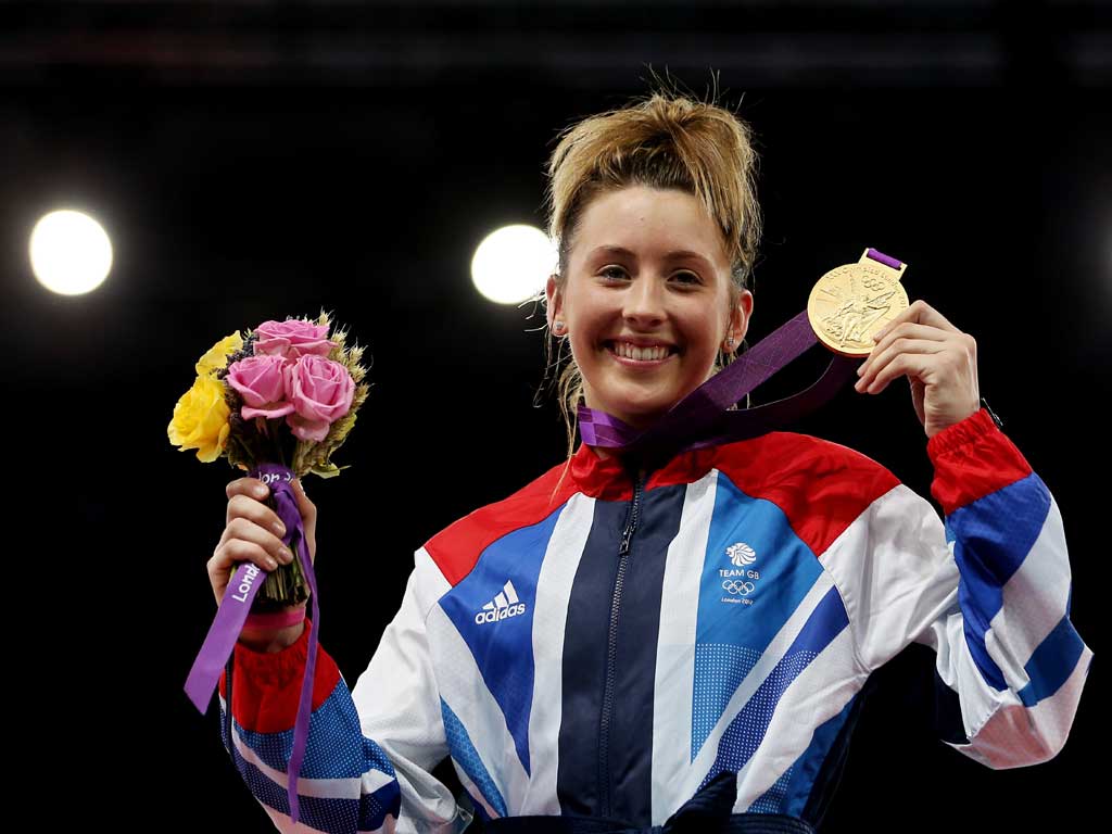 Gold medallist Jade Jones
