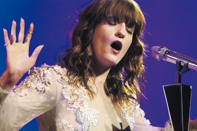 High-pitched profits: Limited-edition, Karl Lagerfeld-designed singles from Florence + the Machine cost £50
