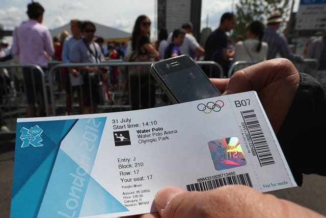 An Olympics fan who lost his ticket to the Games has been reunited with it thanks to the power of Twitter