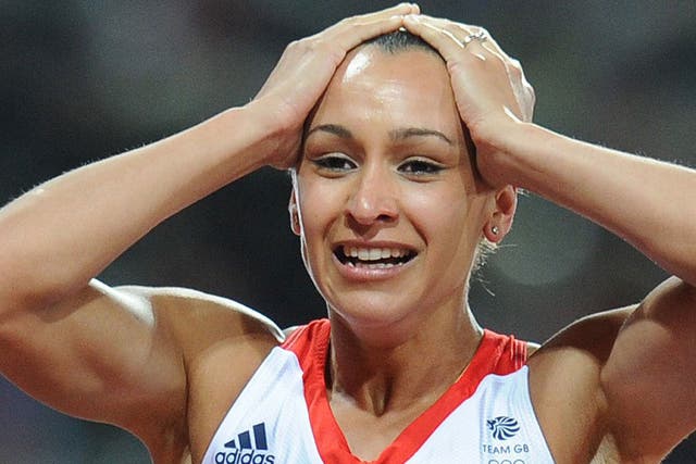 Jess Ennis was watched by 300 people in her last warm-up event