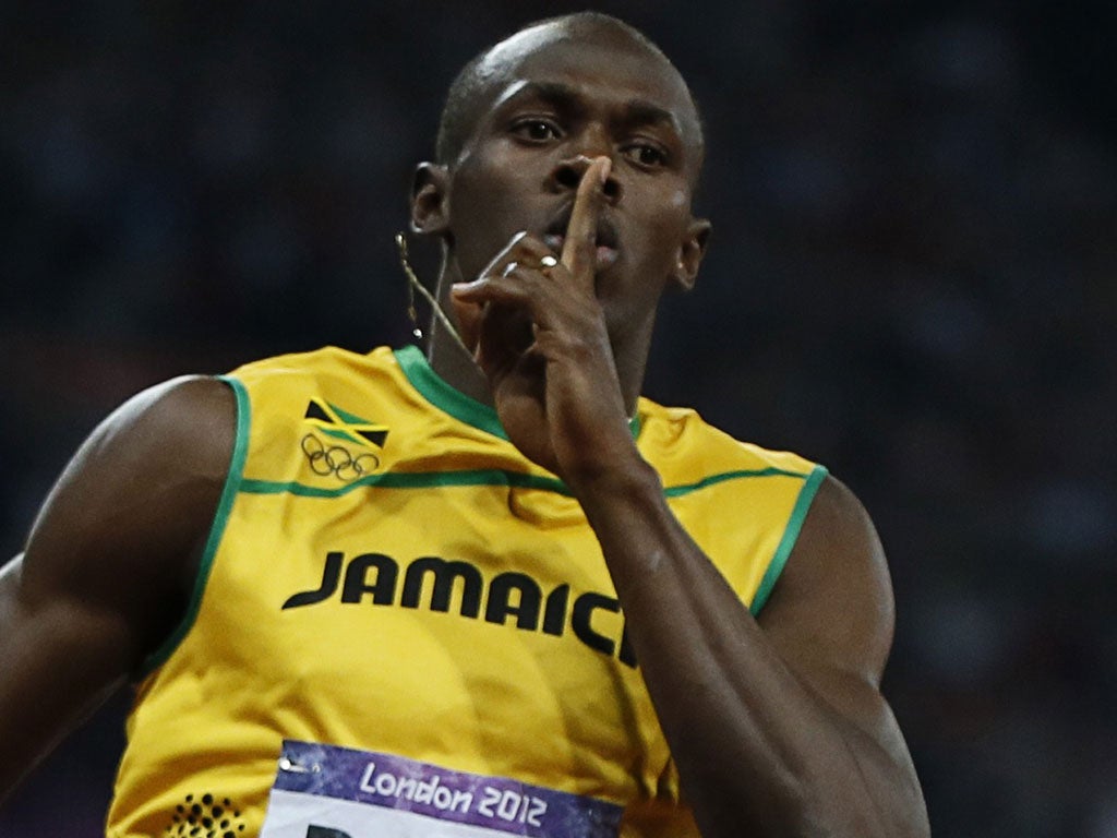Usain Bolt is the first man to retain the Olympic sprint titles