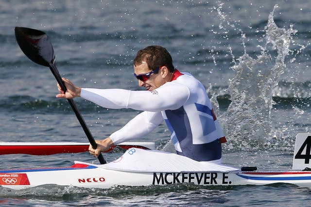 Blade runner: Great Britain's Ed McKeever powers to victory in the 200m men's final