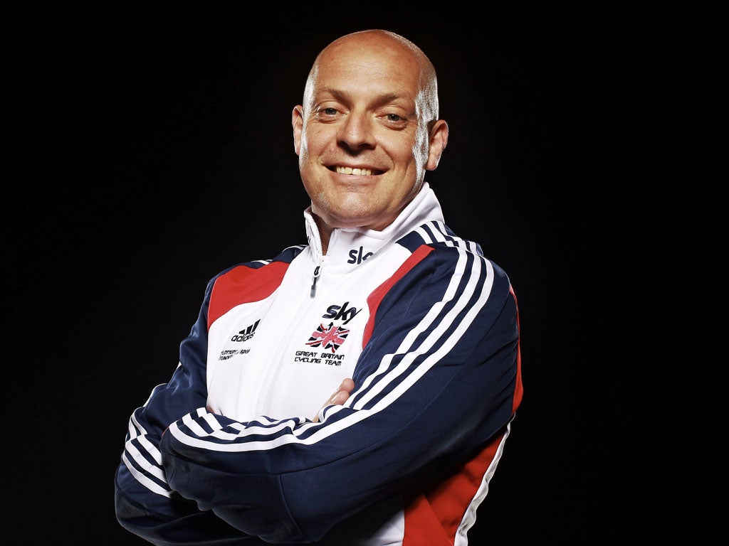 Golden smile: Team GB's domination of the Olympic Velodrome is a testament to the quality of the system set up by cycling supremo Dave Brailsford