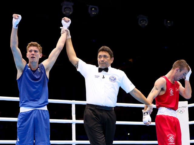 Luke Campbell wins gold for the men's bantamweight boxing on day 15 of the Olympics