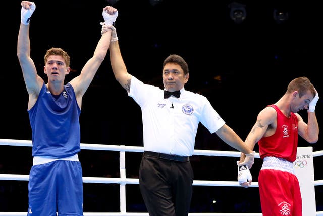 Luke Campbell wins gold for the men's bantamweight boxing on day 15 of the Olympics