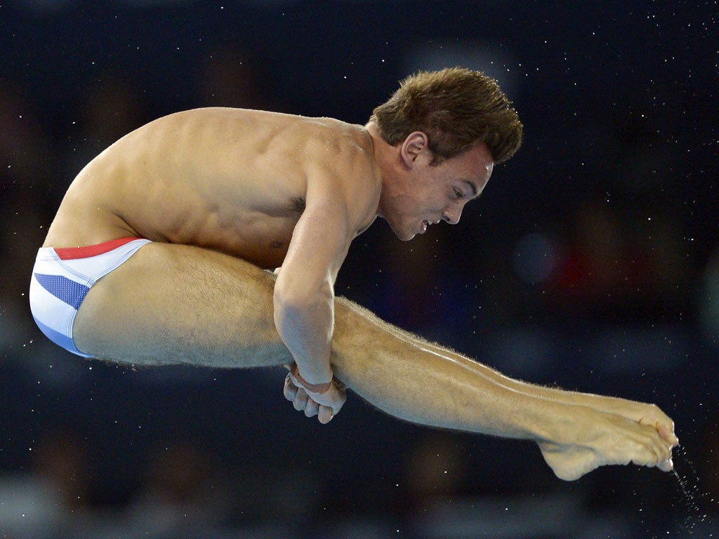 Tom Daley's diving routine was good enough for third